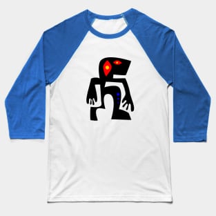 Creeping Figure Baseball T-Shirt